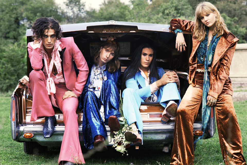 Фан-встреча группы Måneskin