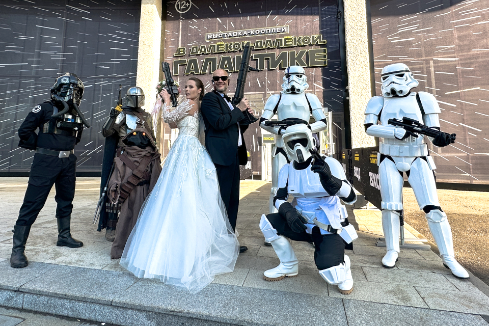 Москвичи смогут пожениться в стиле «Звездных войн» на ВДНХ 8 июля