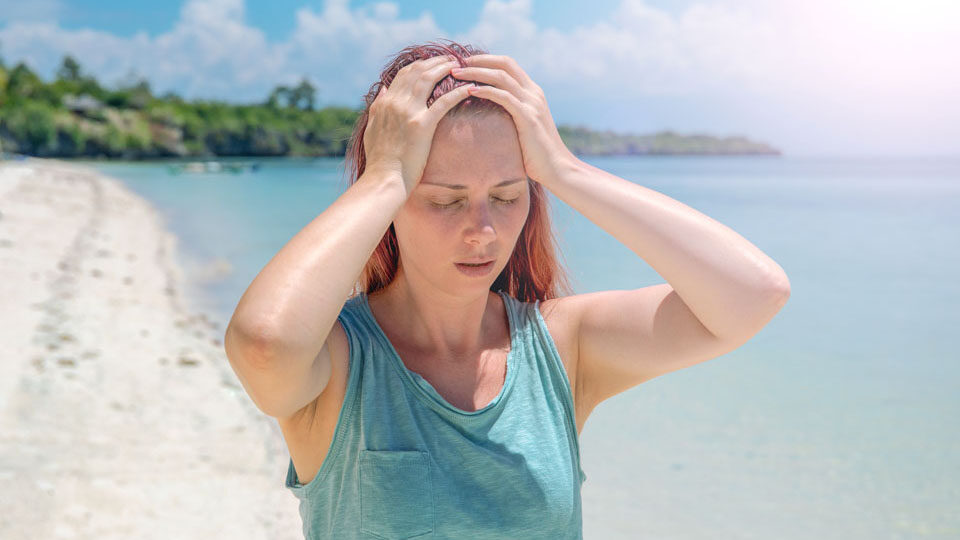 Солнечный удар у взрослых