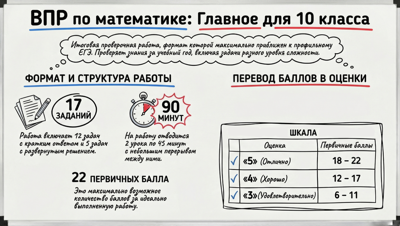 ВПР по математике в 10 классе