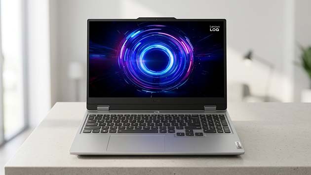 Lenovo LOQ 15IRX10. Фото: Ян Ляпин / Нейросеть