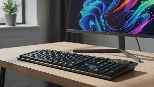 Logitech G915. Фото: Павел Громов / Нейросеть