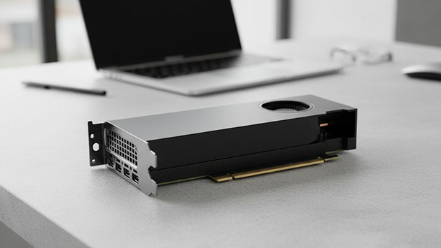 PNY NVIDIA RTX A2000. Фото: Татьяна Фадеева / Нейросеть