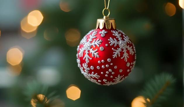 Елочная игрушка ручной работы