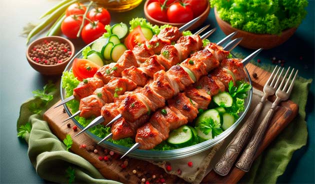 Шашлык без маринования