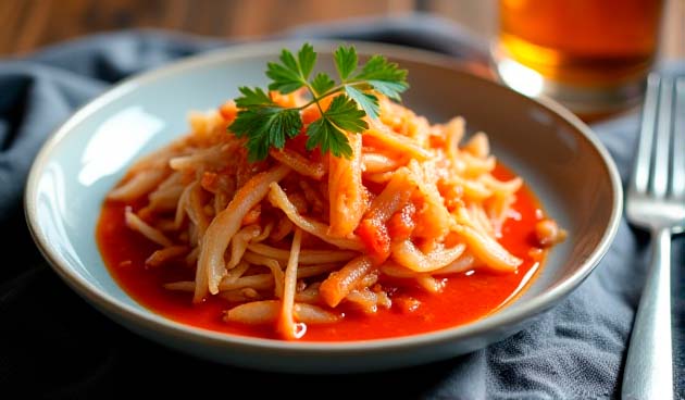 Как правильно тушить капусту с томатной пастой в кастрюле (классический рецепт)