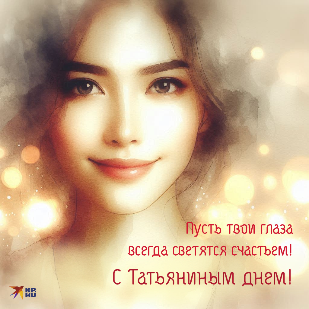 Оригинальные картинки с пожеланиями на День Татьян женщине