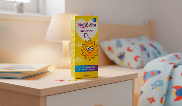 «Мапсики. Витамин D3 » — «Мирролла»