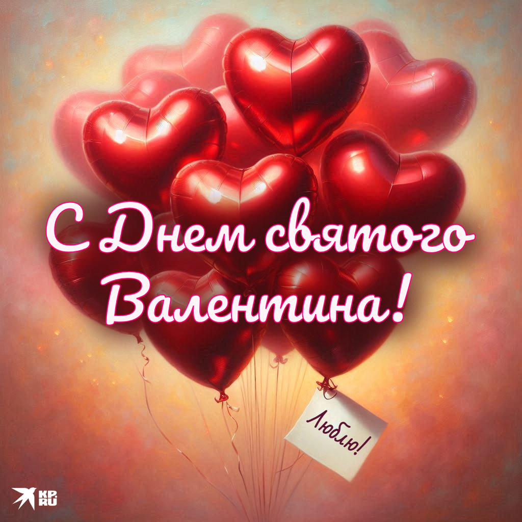 Милые открытки на 14 Февраля девушке, женщине, жене