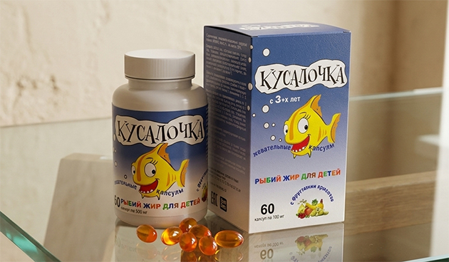 Рыбий жир «Кусалочка»