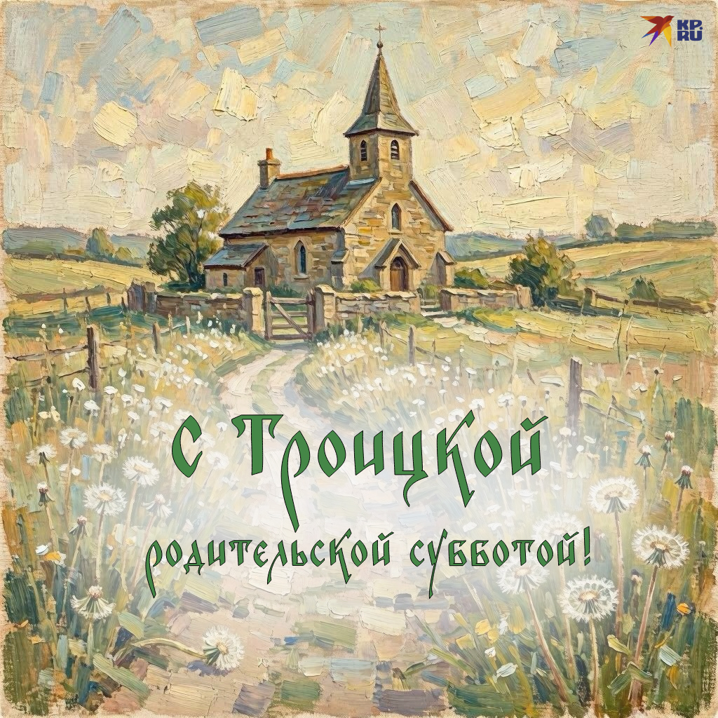 Красивые поминальные открытки на Вселенскую, Троицкую, Покровскую, Димитриевскую и другие родительские субботы