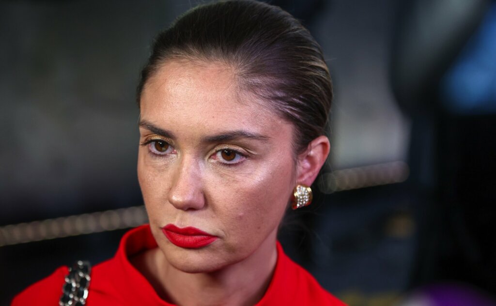 Беременная Агата Муцениеце располнела на 12 кг