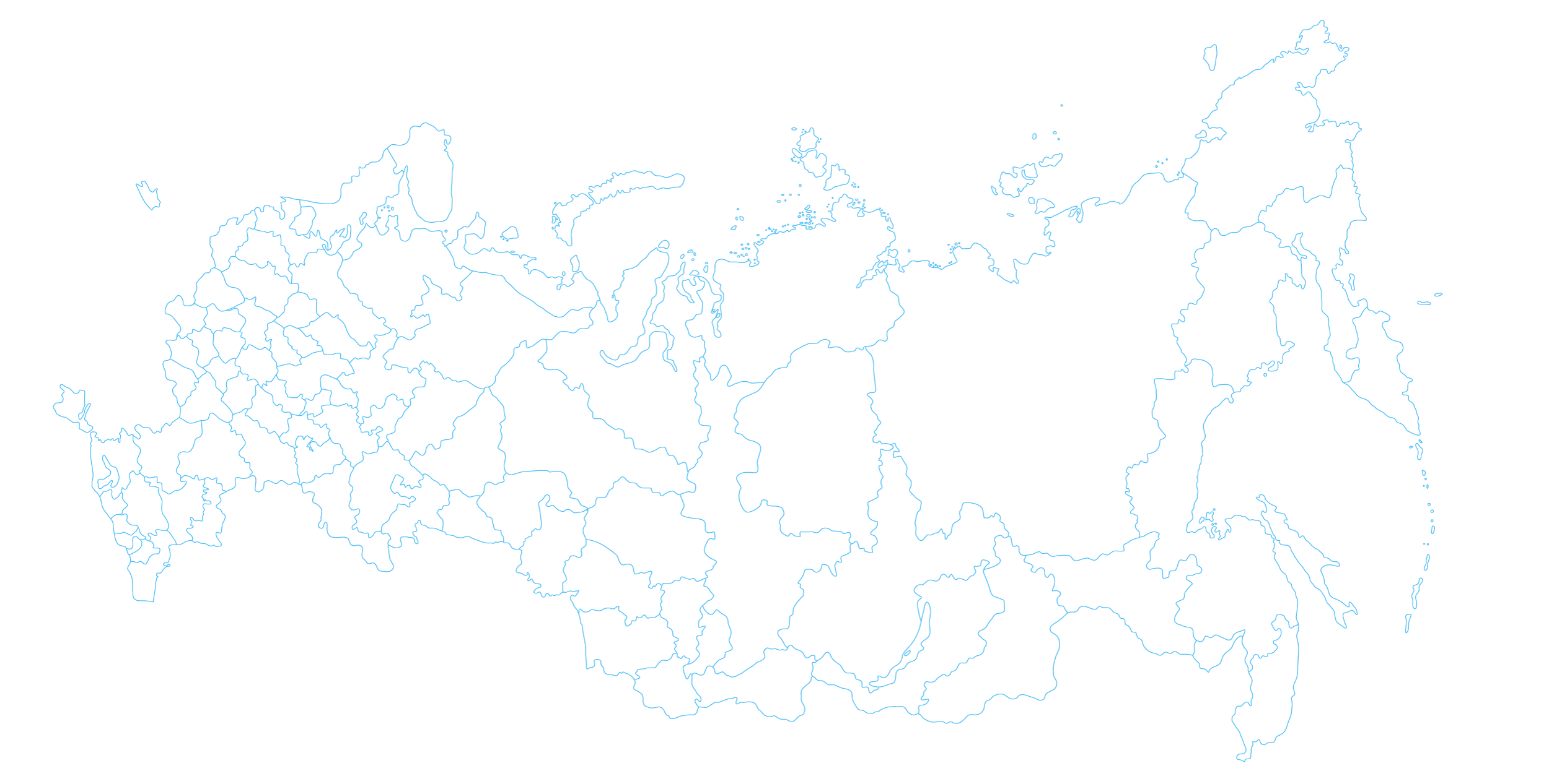 карта россии