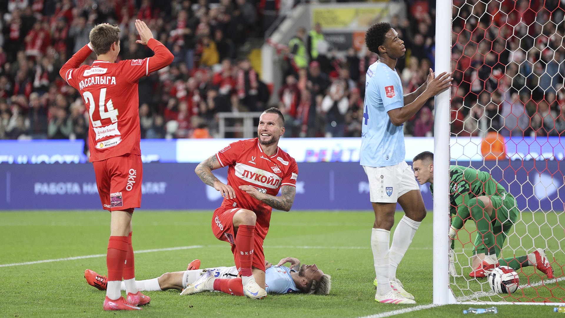 ФК «Спартак Москва» — ФК «Пари Нижний Новгород». Фото: globallookpress.com/Stupnikov Alexander