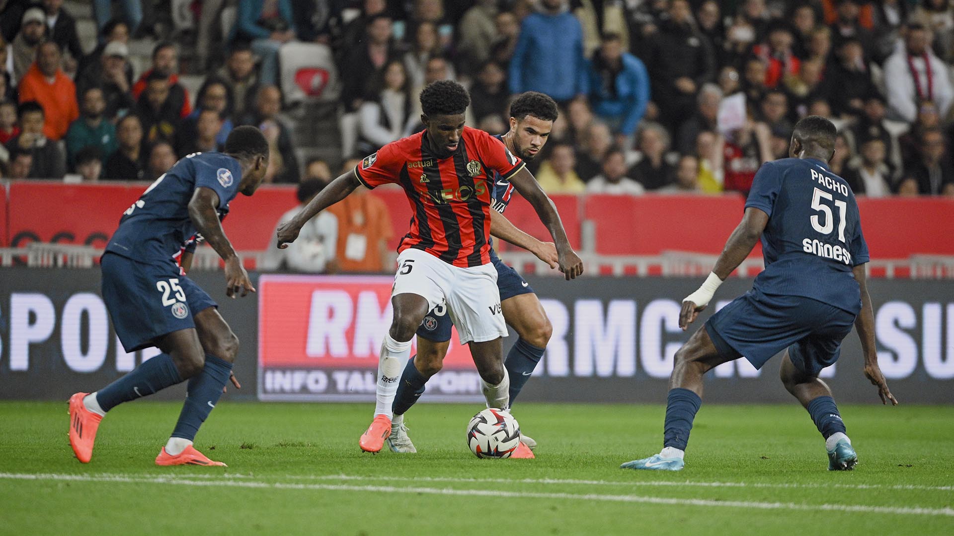 ФК ПСЖ — ФК «Ницца». Фото: globallookpress.com/Panoramic