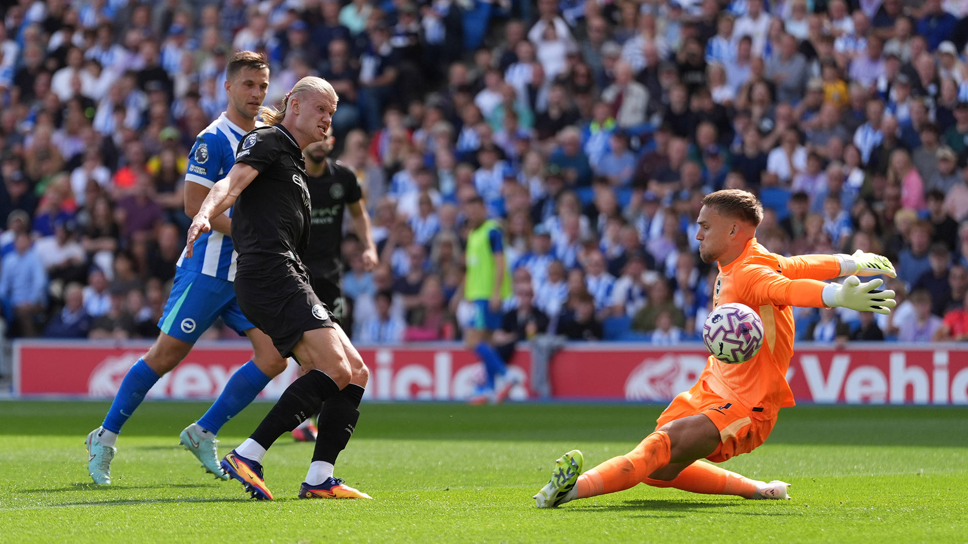 ФК «Манчестер Сити» — ФК «Брайтон энд Хоув Альбион». Фото: globallookpress.com/IMAGO/Sean Ryan