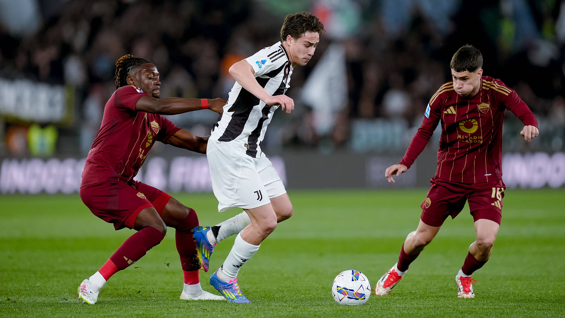 ФК «Ювентус» — ФК «Рома». Фото: globallookpress.com/IMAGO/Giuseppe Maffia