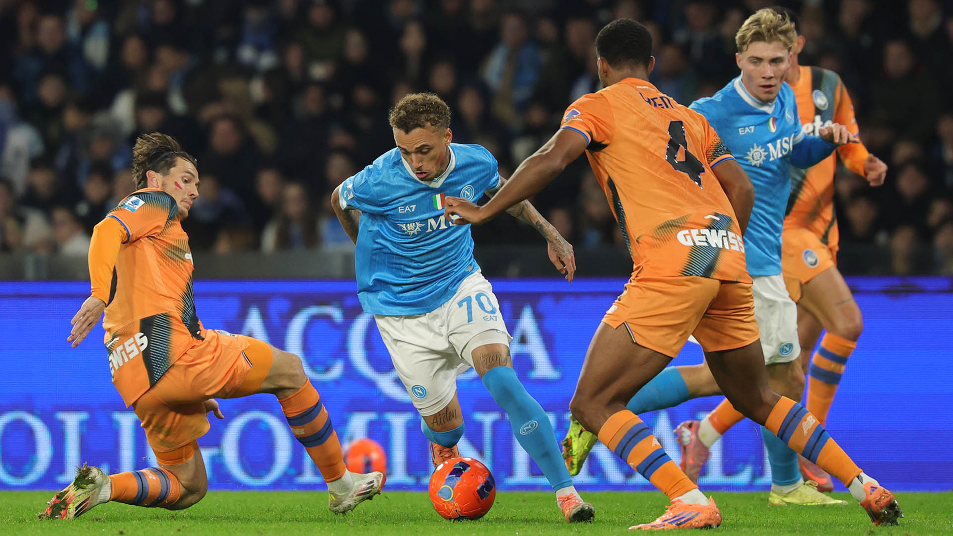 ФК «Аталанта» — ФК «Наполи». Фото: globallookpress.com/Alessandro Garofalo