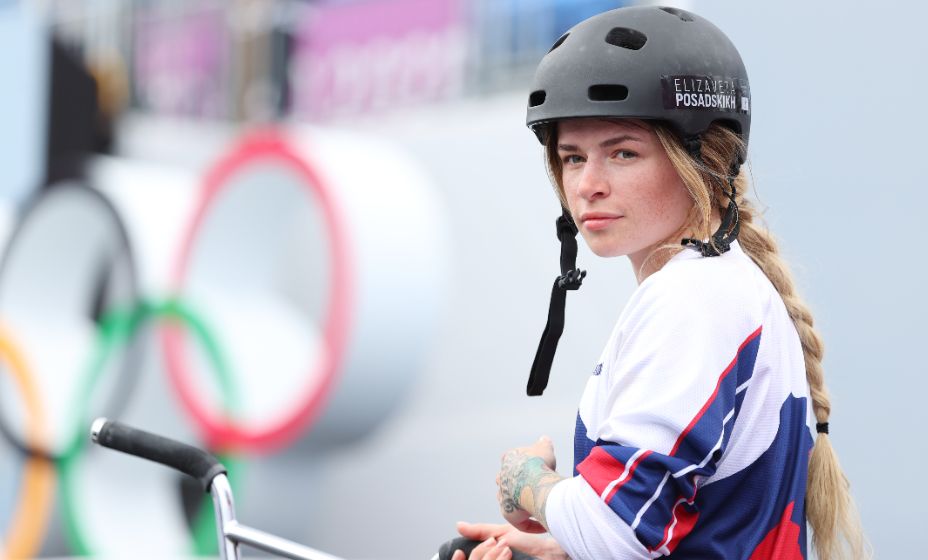 Россиянка Елизавета Посадских заняла девятое место в финале BMX-фристайла. Фото: Global Look Press