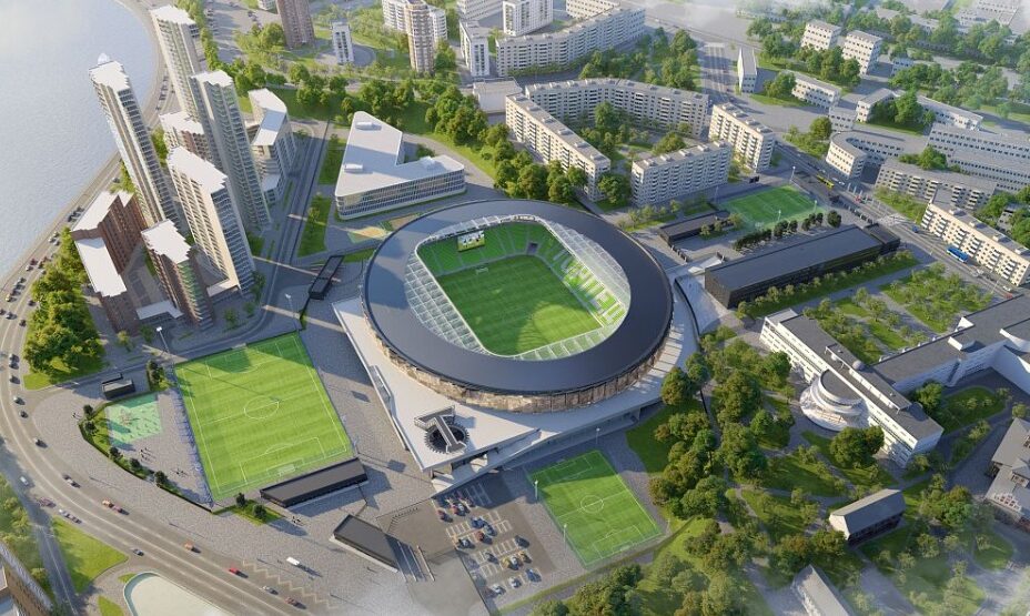 Проект нового стадиона Торпедо