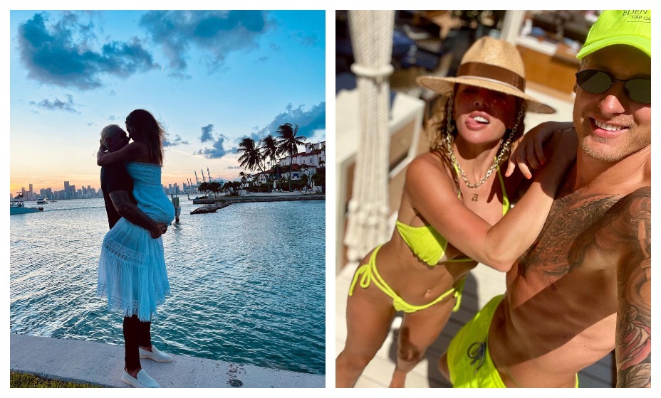 Баскетболист Янис Тимма не может найти новую работу и отдыхает со своей супругой, певицей Анной Седоковой. Фото: Соцсети Тиммы