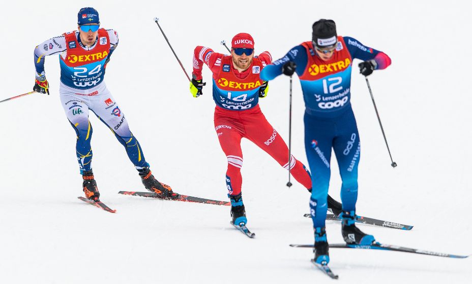 Мальцев смог обогнать Большунова в Хакасии. 
Фото: Global Look Press