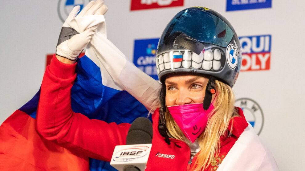 Елена Никитина, скелетон