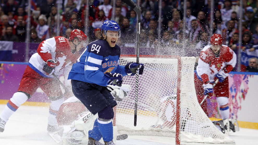 Финляндия, хоккей, Олимпиада, Россия