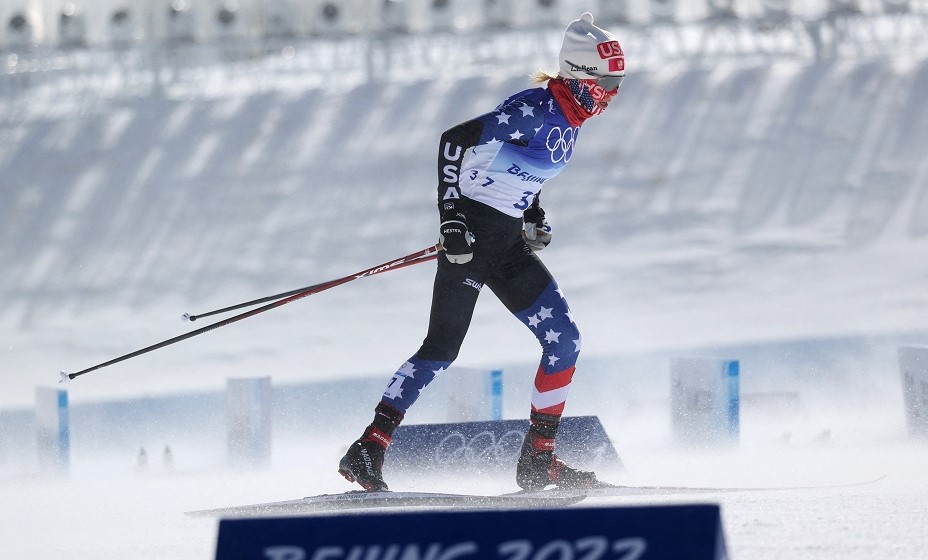 Локли случайно пробежала лишний круг во время масс-старта. Фото: Reuters