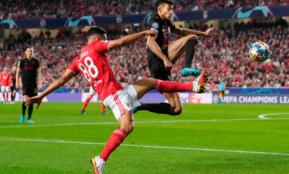 «Аякс» проведет ответный матч против «Бенфики». Фото: Global Look Press