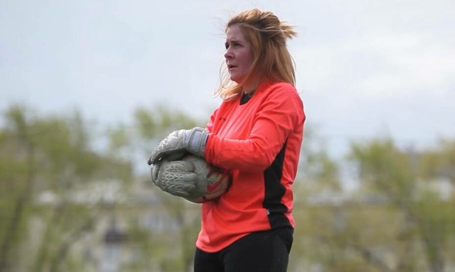 Ольга Овчинникова, любительский футбол