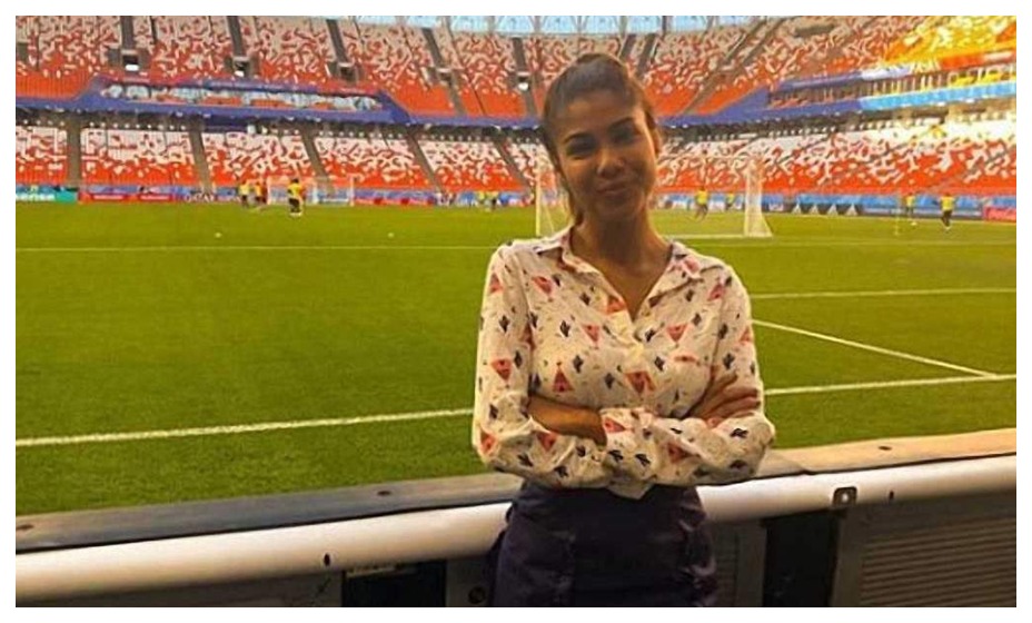 Журналистка ESPN Диас обвинила фаната «Фламенго» в домогательствах. Фото: соцсети Джессики Диас