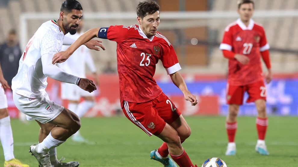 Россия, Иран, футбол