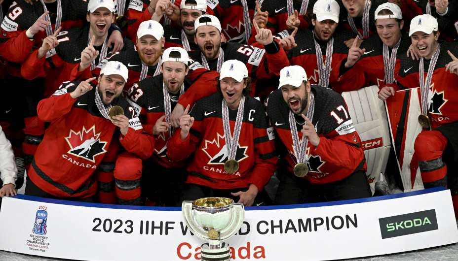 Сборная Канады в 28 раз выиграла чемпионат мира. Фото: Reuters