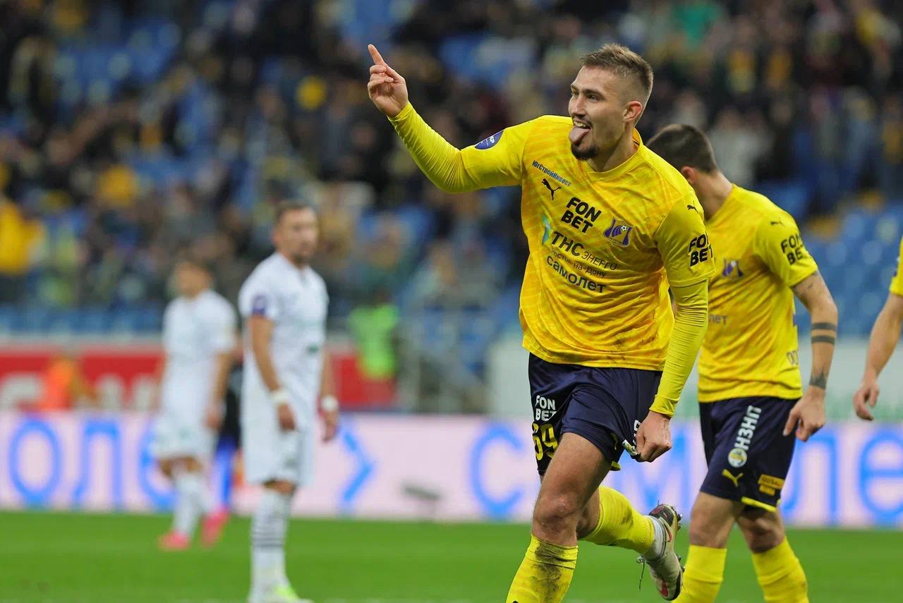 Егор Голенков отличился дублем уже в первом тайме. Фото: пресс-служба ФК 