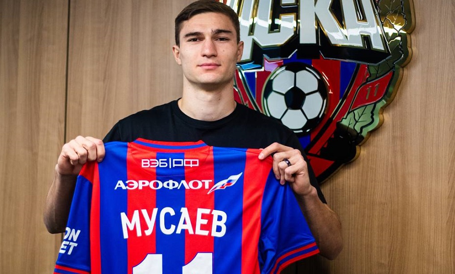 Тамерлан Мусаев: забил первый гол за ЦСКА. Фото: ФК ЦСКА