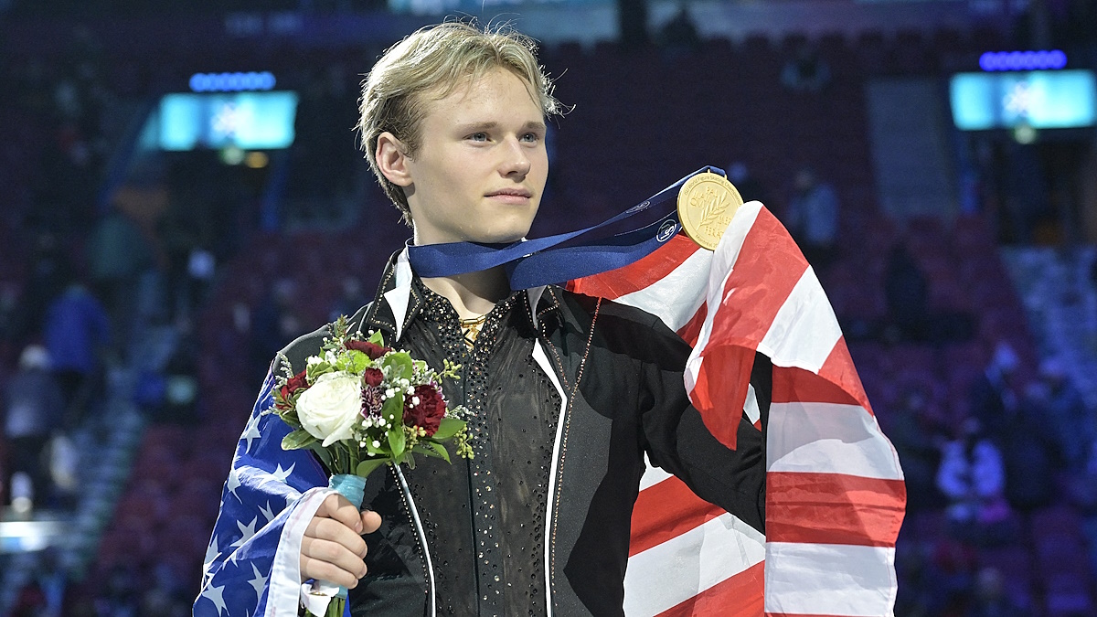 Илья Малинин выиграл ЧМ-2024. Фото: REUTERS