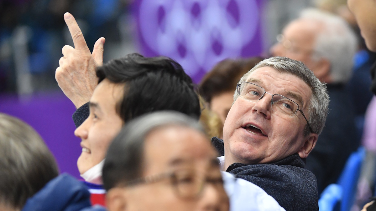 Глава МОК Томас Бах. Фото: Владимир ВЕЛЕНГУРИН, КП