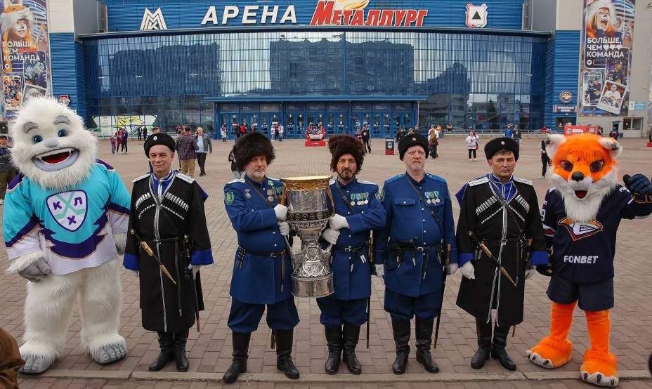 Финальная серия Кубка Гагарина-2024 стартовала в Магнитогорске. Фото: Соцсети ХК «Металлург»