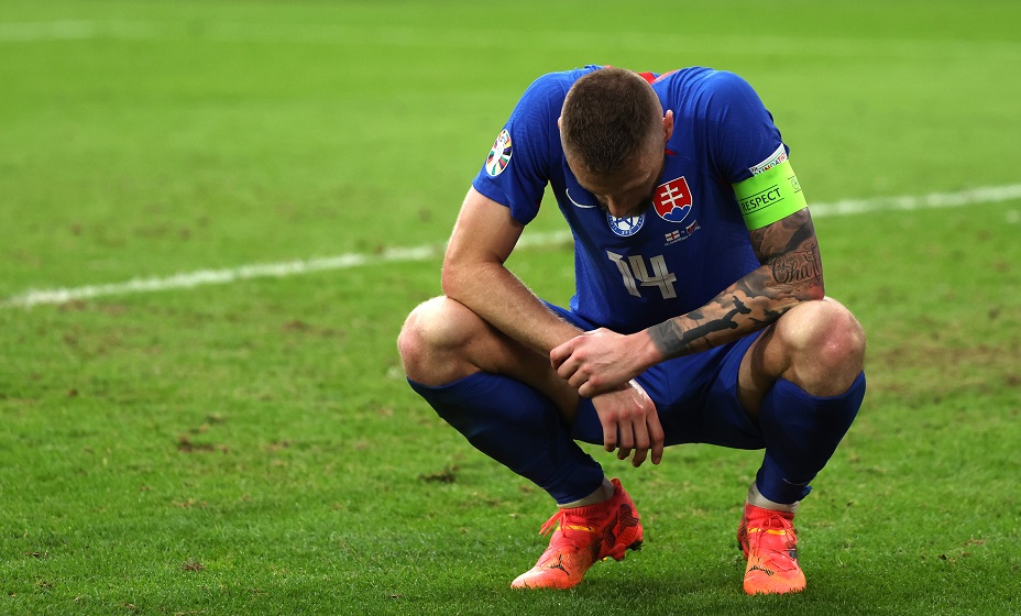 Шкриньяр: Словакия была в 30 секундах от выхода в четвертьфинал Евро. Фото: Global Look Press