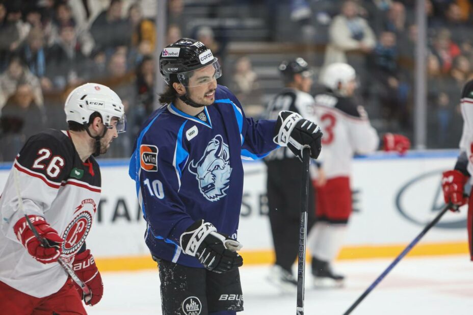 Предыдущим клубом Ника Меркли было минское «Динамо». Фото: ХК «Динамо»