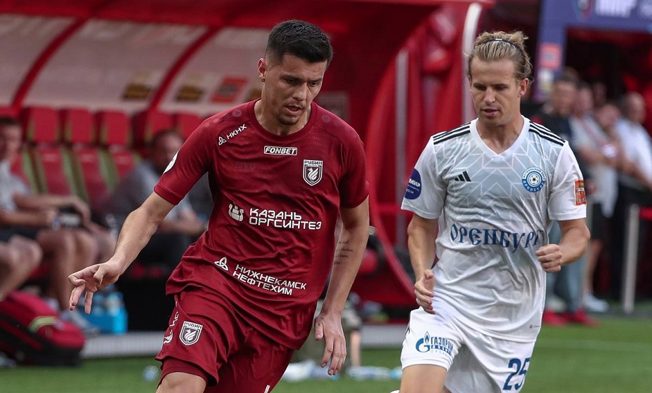 Названы стартовые составы «Оренбурга» и «Рубина» на матч РПЛ. Фото: ФК «Рубин»