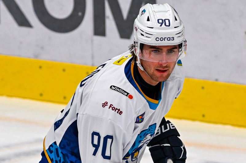 Майкл Маклауд в «Авангарде» будет получать 45 миллионов в год. Фото: ХК «Барыс»