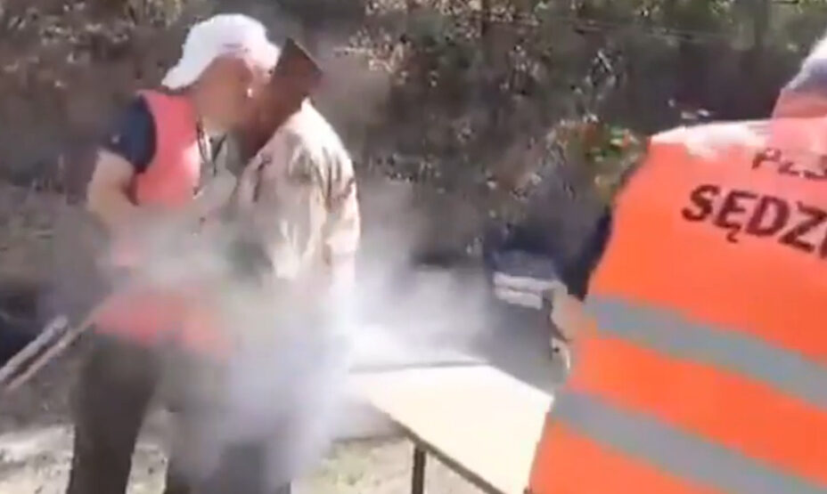 Инцидент на стрелковом турнире, фото снимок экрана