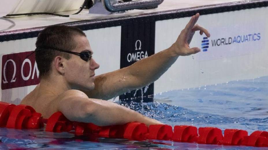 18-летний Мирон Лифинцев завоевал пять золотых медалей на ЧМ-2024 по плаванию. Фото: Global Look Press