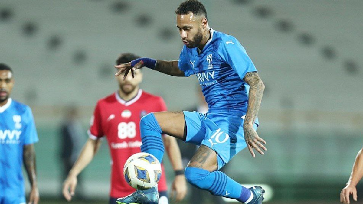 Неймар играл мало в Саудовской Аравии. Фото: GLOBAL LOOK PRESS