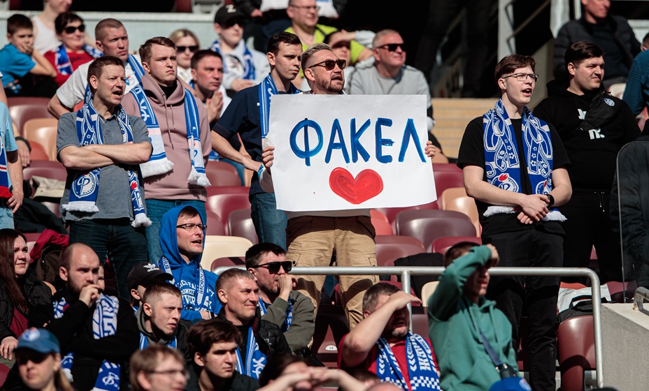 Представитель «Факела»: Камеры не записывают звук с трибун, так как этого не требует МВД. Фото: Global Look Press