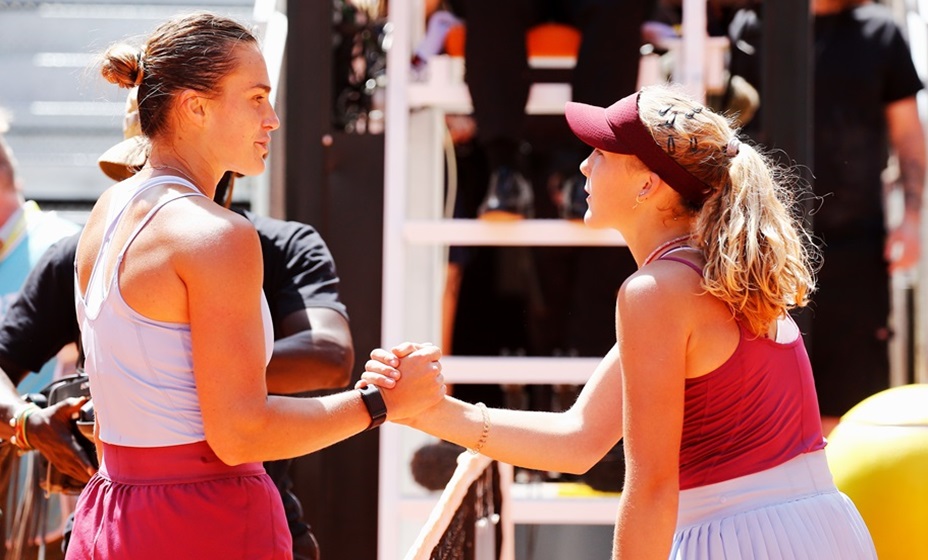 Соболенко о финале с Андреевой: Как будто старая мама играет с ребенком. Фото: Global Look Press