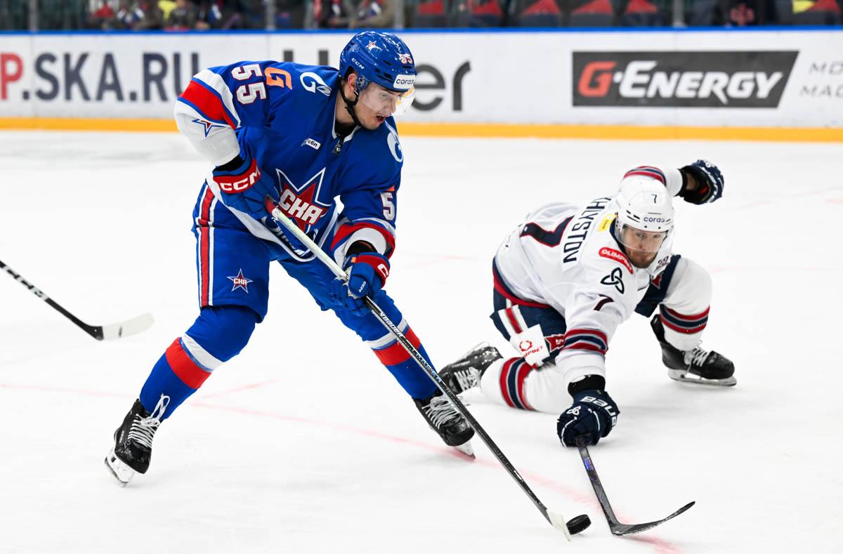 СКА снова проиграл. Фото: тг-канал ХК СКА