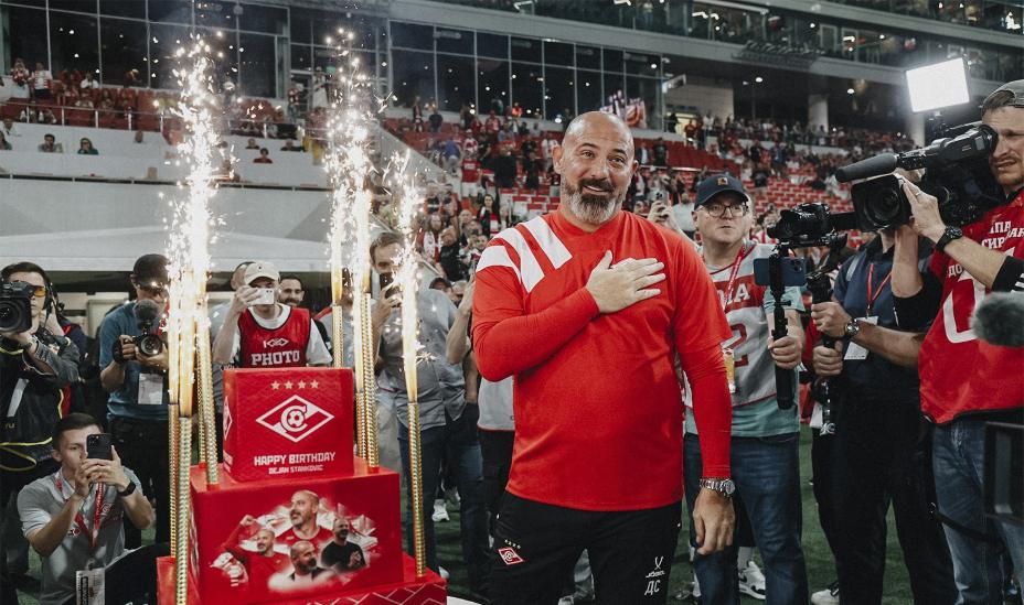 Главный тренер «Спартака» Деян Станкович отправлен в отставку. Фото: ФК «Спартак»